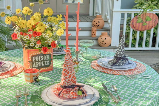 A Bewitching Halloween Table | Hen House Linens Style