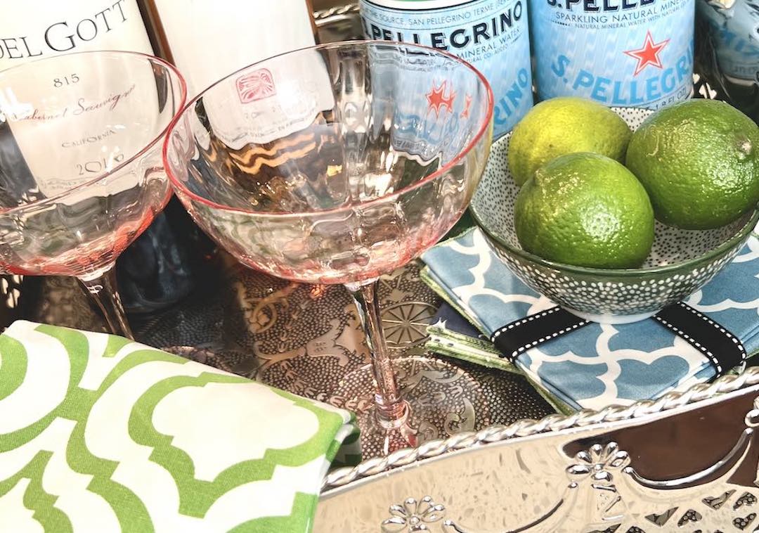 Stock your bar cart | Entertaining essentials - Hen House Linens