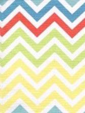 Hen House Linens Chevron Butter printed cloth 7" x 9" regular potholder