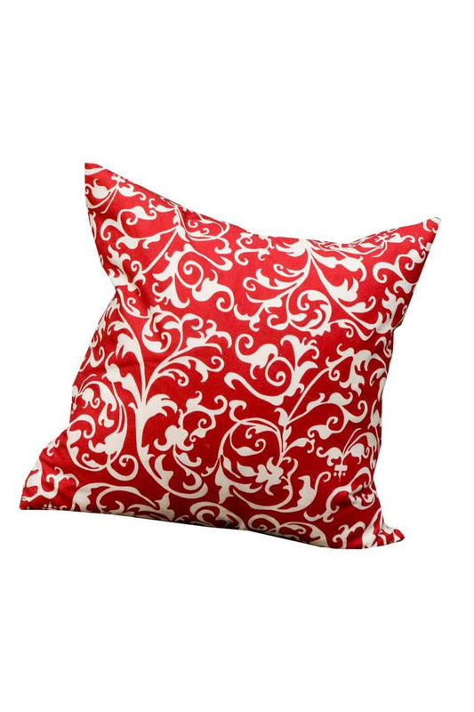 Hen House Linens devine scarlet red printed cloth 20" x 20" pillow covers