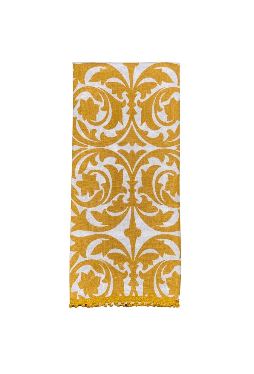 Yellow best sale guest towels