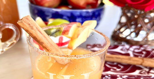 The best fall cocktail for fireside sips | apple cider margarita recipe