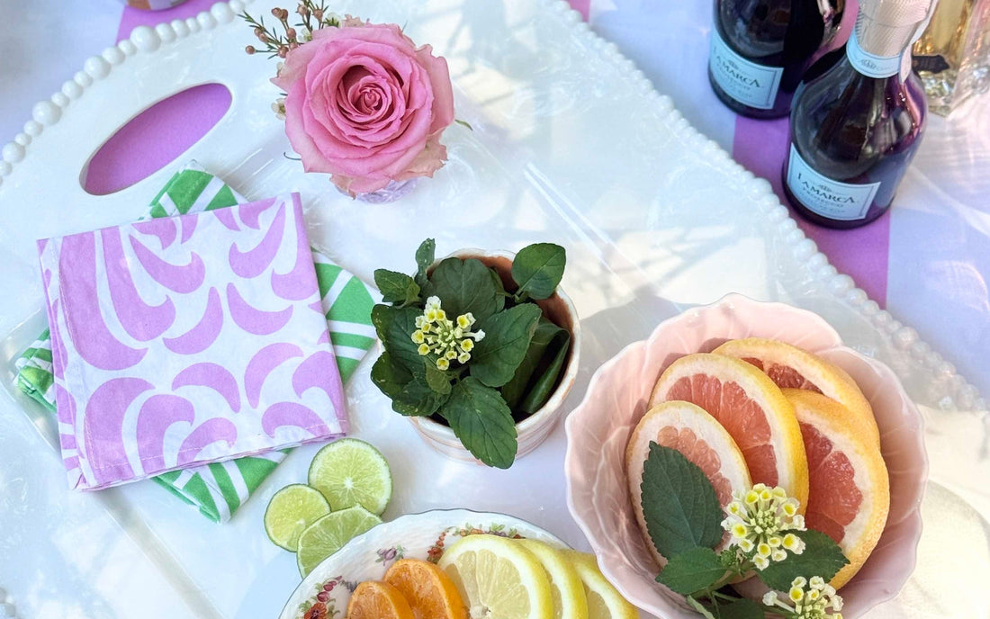 Springtime Citrus Spritz | An Effortless Italian-Inspired Table