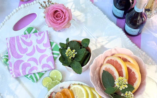 Springtime Citrus Spritz | An Effortless Italian-Inspired Table